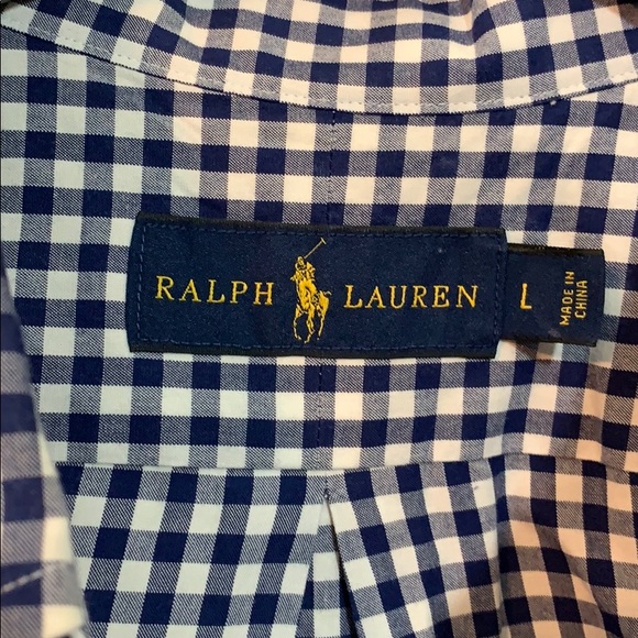 Excellent condition Ralph Lauren button down large - Picture 2 of 5